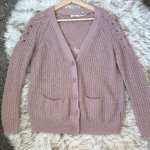 Urban Outfitters Pink Cardigan